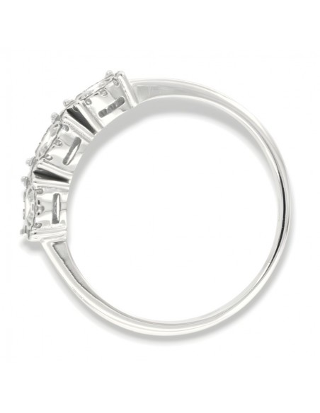 Anello Oro Bianco Trilogy Magic Zirconi Bianchi [152cd5d3]