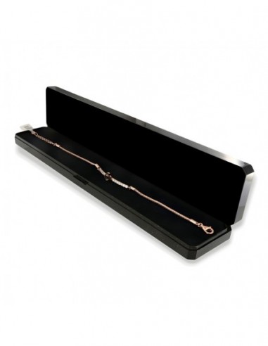 Bracciale Argento Rosato Popcorn Ancora Zirconi Bianchi [cd5e0466]