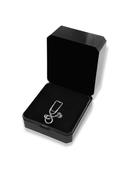 Ciondolo Argento Rodiato Stetoscopio [db902fd6]