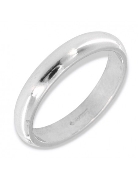Anello Argento Rodiato Fede [6b1fcaa2]