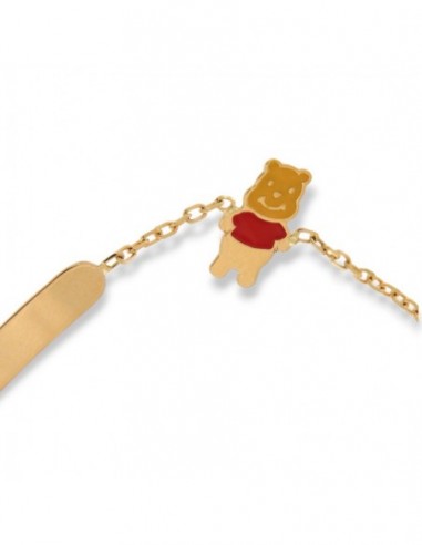 Bracciale Oro Giallo Neonato Winnie the pooh [619ce59f]