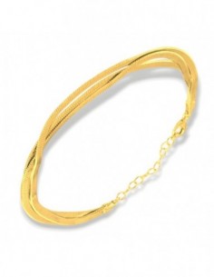 Bracciale Argento Dorato Coda Di topo [d5f431bf]