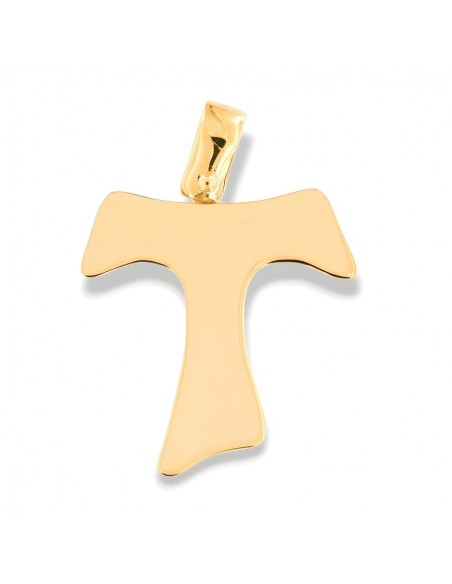 Ciondolo Oro Giallo Croce Madre Perla Diamante 0,01Ct [1fdc15b8]
