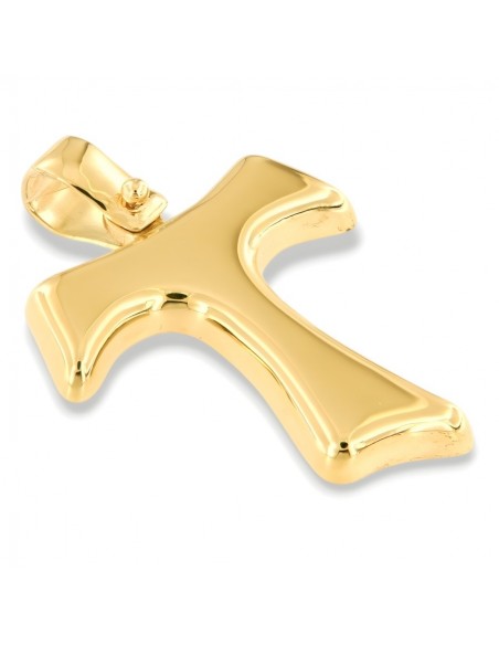 Ciondolo Oro Giallo Croce Liscia 1,00 gr [b9f62dae]