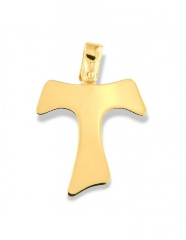Ciondolo Oro Giallo Croce Liscia 1,00 gr [bca66ab0]