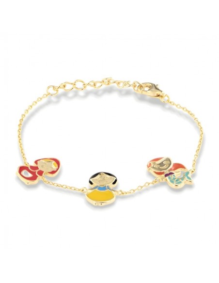 Bracciale Argento Dorato Neonato Sirena [73c17d37]