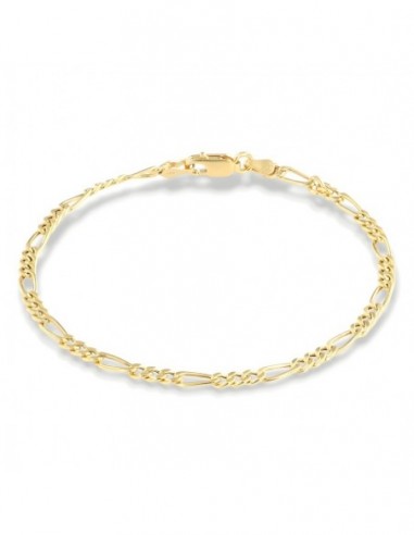Bracciale Argento Dorato Grumetta 3+1 [e758e705]