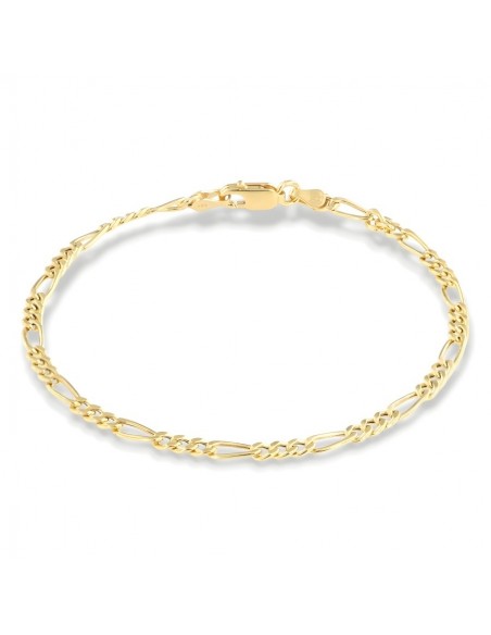 Bracciale Argento Dorato Grumetta 3+1 [e758e705]
