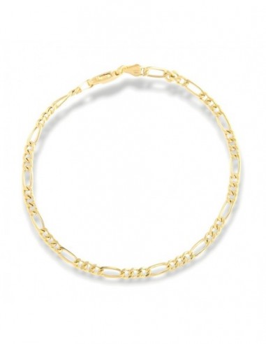 Bracciale Argento Dorato Grumetta 3+1 [50452601]