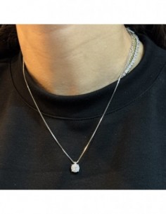 Collana Argento Rodiato Punto Luce Magic 4MM [c7c4e2d2] 2