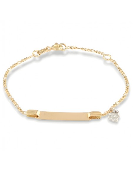 Bracciale Oro Giallo Neonato Quadrifoglio Oro Bianco [b0dfbb66]