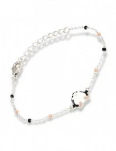 Bracciale Argento Rodiato Neonato Pinguino [34b824b1]