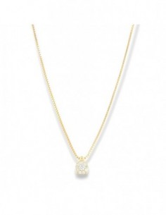 Collana Argento Dorato Punto Luce Magic 3MM [87478bf4]