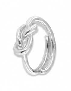 Anello Argento Rodiato Nodo [91ab43f4]