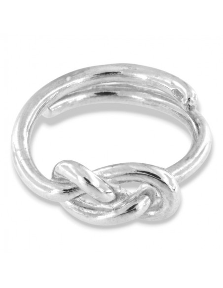 Anello Argento Rodiato Nodo [311f24f9]