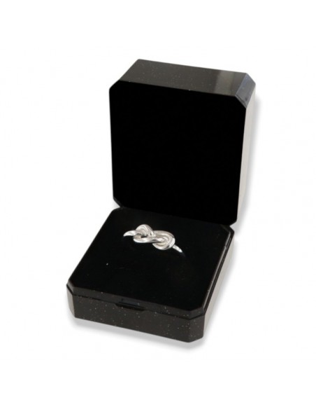 Anello Argento Rodiato Nodo [8602e5fd]