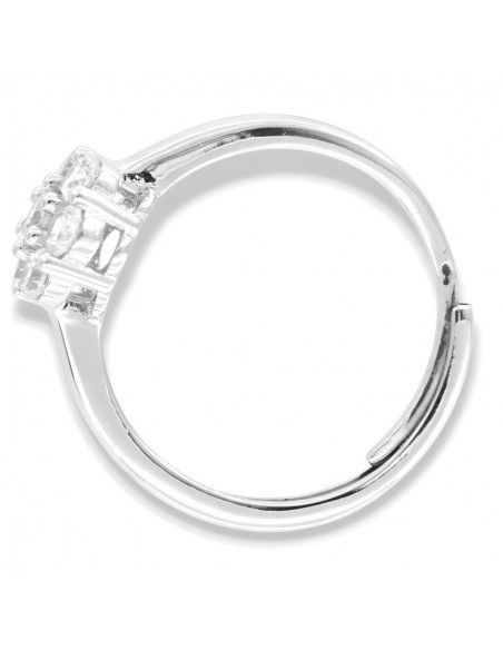 Anello Argento Rodiato Magic Fiore [2671828e]