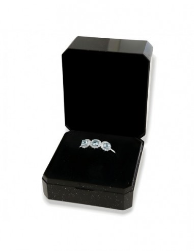 Anello Argento Rodiato Trilogy Magic Celeste [8c2e198a]